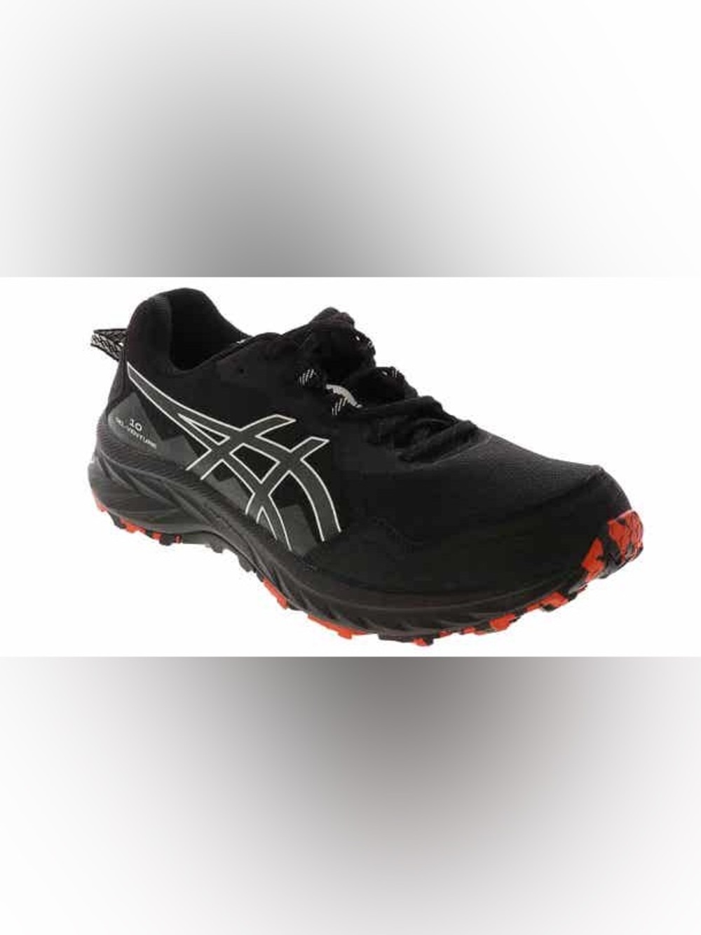 ASICS Men’s Black And White Gel Venture 10 Lightweight Trail Running Shoe NEW